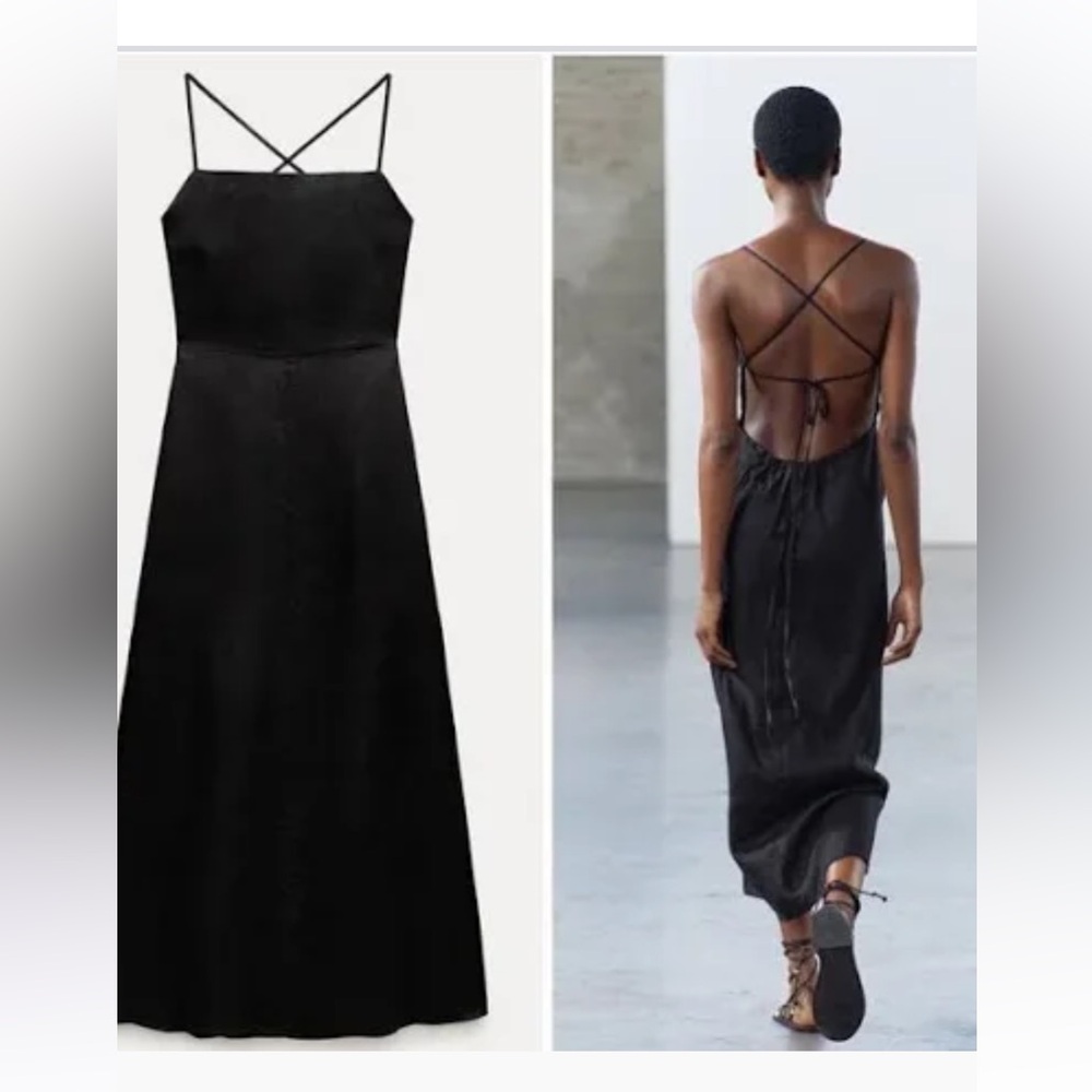 NWT Zara Linen Dress